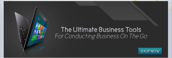 The Ultimate Business Tools For Conducting Business On The Go. SHOP NOW.