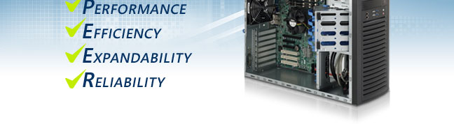 THE BEST Performance, Efficiency, Expandability & Reliability.