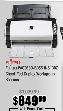 Fujitsu PA03630-B055 fi-6130Z Sheet-Fed Duplex Workgroup Scanner