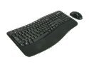 Microsoft CSD-00001 Black USB 2.4 GHz Wireless Ergonomic Comfort Desktop 5000