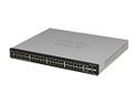 Cisco Small Business 500 Series SG500-52P-K9-NA Managed 10/100/1000Mbps PoE Stackable Gigabit Ethernet Switch