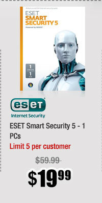 ESET Smart Security 5 - 1 PCs