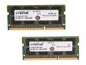 Crucial 8GB (2 x 4GB) 204-Pin DDR3 SO-DIMM DDR3 1600 (PC3 12800) Laptop Memory Model CT2KIT51264BF160B