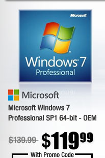 Microsoft Windows 7 Professional SP1 64-bit - OEM