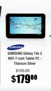 SAMSUNG Galaxy Tab 2 WiFi 7-inch Tablet PC - Titanium Silver 