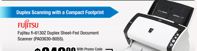 Fujitsu fi-6130Z Duplex Sheet-Fed Document Scanner (PA03630-B055)