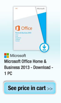 Microsoft Office Home & Business 2013 - Download - 1 PC 