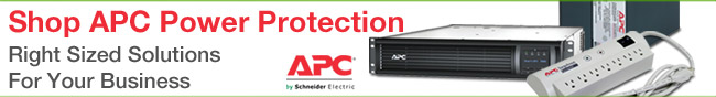 Shop APC Power Protection. Right Sized Solutions For Your Business.