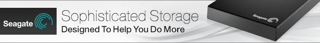 Seagate - Sophisticated Storage. Designed To Help You Do More.