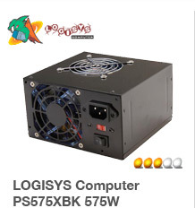 LOGISYS Computer PS575XBK 575W