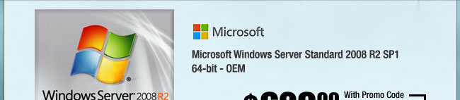 Microsoft Windows Server Standard 2008 R2 SP1 64-bit - OEM 