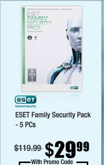 ESET Family Security Pack - 5 PCs 