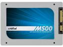 Crucial M500 480GB SATA 2.5" 7mm (with 9.5mm adapter) Internal Solid State Drive CT480M500SSD1