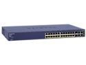 NETGEAR ProSafe 24-port Gigabit Smart Switch with PoE and 4 SFP Ports - 2nd generation (GS728TP)