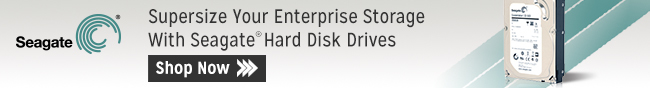 Supersize Your Enterprise Storage With Seagate Hard Disk Drives. Shop Now.