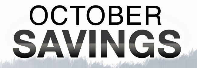 October Savings