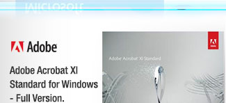 Adobe Acrobat XI Standard for Windows - Full Version