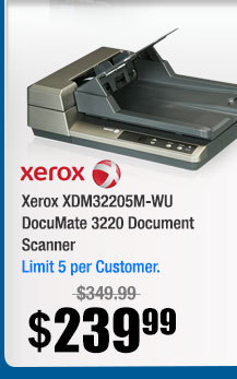 Xerox XDM32205M-WU DocuMate 3220 Document Scanner 