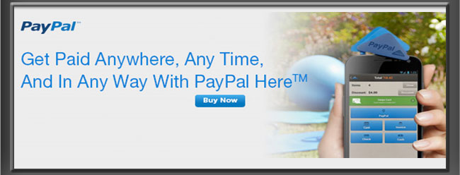 Get Paid Anywhere, Any Time, And In Any Way With PayPal Here.