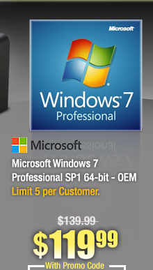 Microsoft Windows 7 Professional SP1 64-bit - OEM