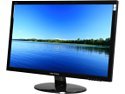 Hanns-G HE245DPB Black 23.6" 5ms Widescreen LED Backlight LCD Monitor (WLED) 250 cd/m2 40,000,000:1 Built-in Speakers