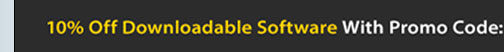 10% Off Downloadable Software With Promo Code: