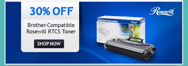 30% Off Brother-Compatible Rosewill RTCS Toner.