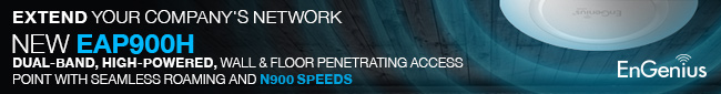 entend your company's network. new eap900h dual-band, high-powered, wall and floor penetrating access. point with seamless roaming and n900 speeds.