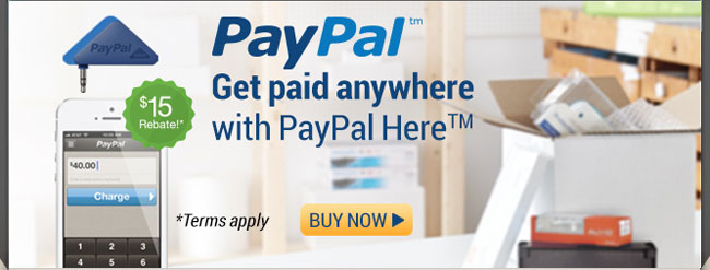 Get Paid Anywhere With PayPal Here.