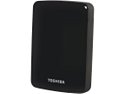 TOSHIBA Canvio Connect 2TB USB 3.0 External Hard Drive HDTC720XK3C1 Black