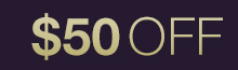50usd OFF