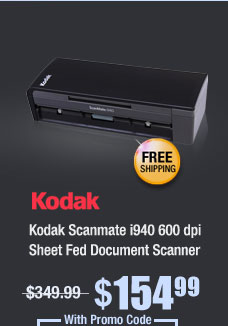 Kodak Scanmate i940 600 dpi Sheet Fed Document Scanner 