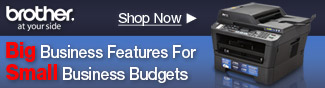 Brother - Big Business Features For Small Business Budgets.