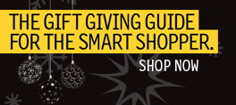 The Gift Giving Guide For The Smart Shopper.