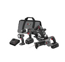 Refurbished: 4-Piece Combo Power Tool Kit