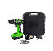 Kawasaki 15pc 18V Compact Cordless Drill Kit