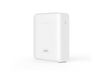 Aukey Wireless N150 Travel Router with Built in 6000mAh Battery Charger, White