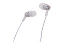 MEElectronics N8-CR 45 degree 3.5mm stereo, gold plated Connector Binaural Noise Isolasion In Ear Headphones (Chrome) 