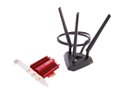 ASUS PCE-AC66 Next Generation AC Dual-Band Wireless Adapter IEEE 802.11ac, IEEE 802.11b/g/n PCI Express