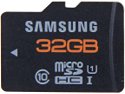 SAMSUNG Plus 32GB Micro SDHC Class 10 Flash Card Model MB-MPBGC/AM 