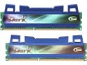 Team Dark Series 8GB (2 x 4GB) 240-Pin DDR3 SDRAM DDR3 1600 (PC3 12800) Desktop Memory (Blue Heat Spreader)