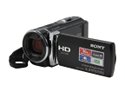 Refurbished: SONY HDR-CX190/B Black 1/5.8" CMOS 2.7" (230K) LCD 25X Optical Zoom Full HD Camcorder