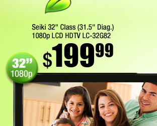 Seiki 32" Class (31.5" Diag.) 1080p LCD HDTV LC-32G82 