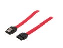 Nippon Labs Premium 18" (1.5 ft.) SATA II Cable with locking latch for SATA I and SATA II Hard Drive Model SATA-L0.5-R 