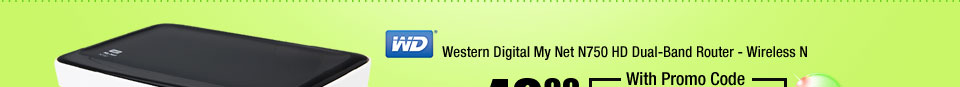 Western Digital My Net N750 HD Dual-Band Router - Wireless N