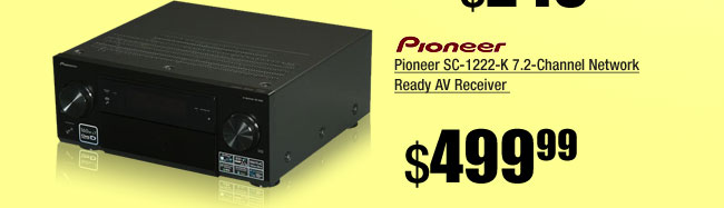 Pioneer SC-1222-K 7.2-Channel Network Ready AV Receiver 