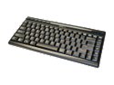 SIIG JK-US0312-S1 Black USB Mini Multimedia Keyboard