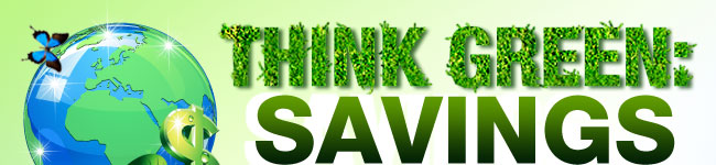 THINK GREEN: SAVINGS EGGXTREME!