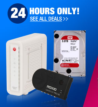 24 HOURS ONLY! See All Deals