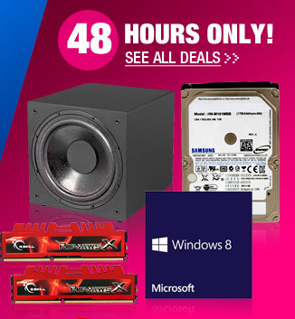 48 HOURS ONLY! See All Deals